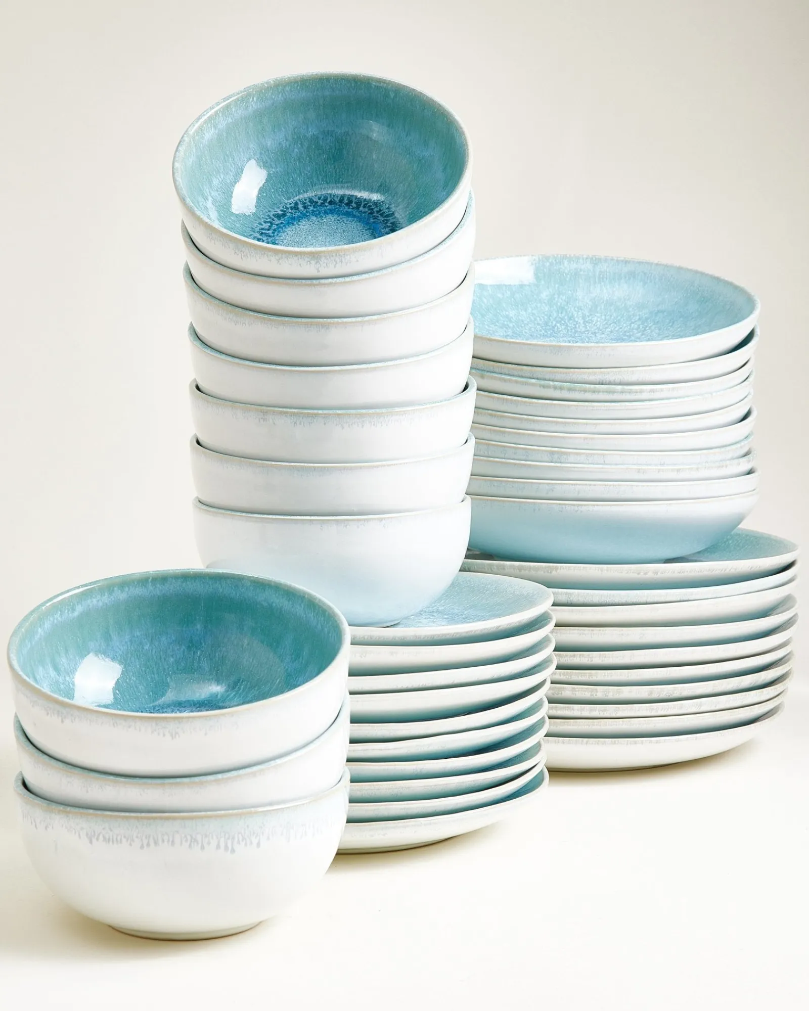 Alcachofra Geschirr-Set 40-teilig Geschirrset Für 10 Personen