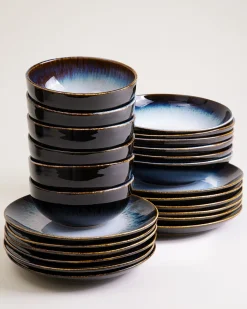 Best Alcachofra Geschirr-Set 24-teilig Geschirrset Für 6 Personen