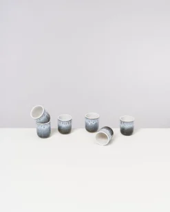 Discount Alcachofra - Set of 6 Espressocups black Becher-Sets
