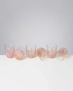 Alegria Glas groß rosa sand 6er-Set Gläser Sets %