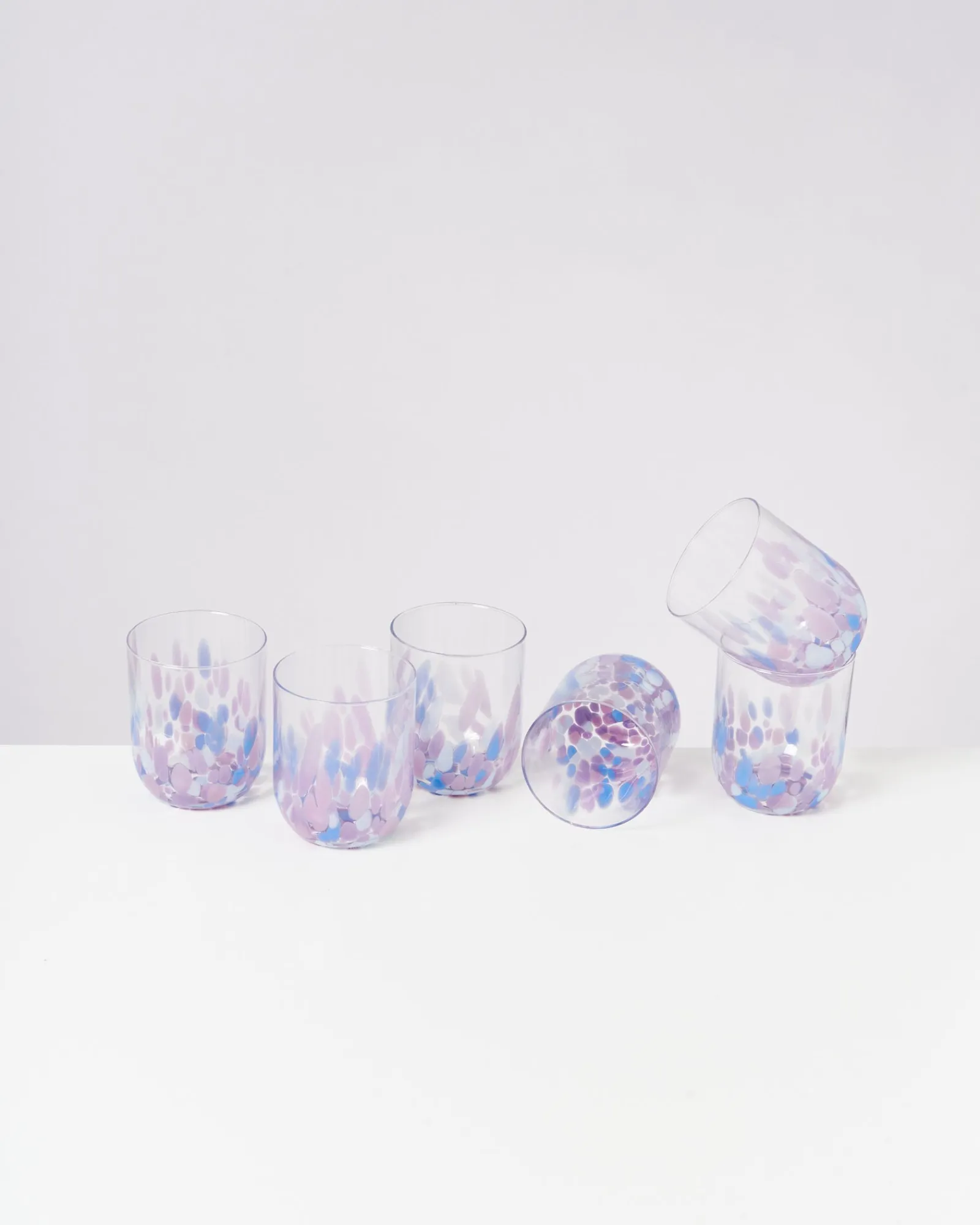 New Alegria - Glass large drops lilac Große Gläser|Bestseller