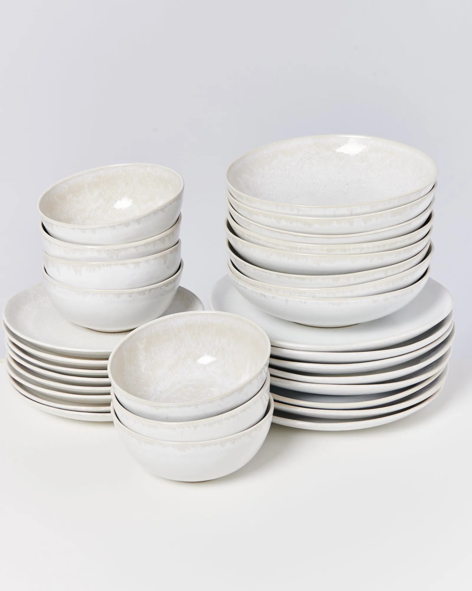 Discount Amado Geschirr-Set weiß 32-teilig Geschirrset Für 8 Personen