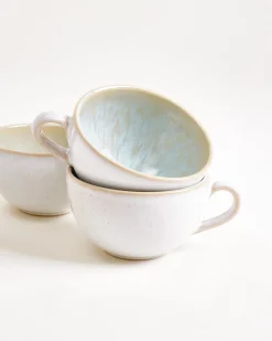Hot Areia Cappuccinomug classic azure Tassen Mit Untertassen|Cappuccinotassen
