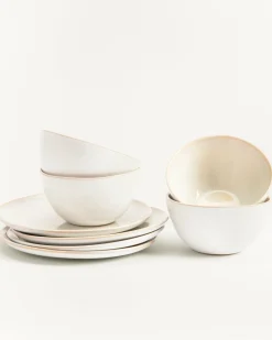 Clearance Areia Frühstücks-Set 8-teilig Geschirrset Für 4 Personen|Frühstücks-Sets %