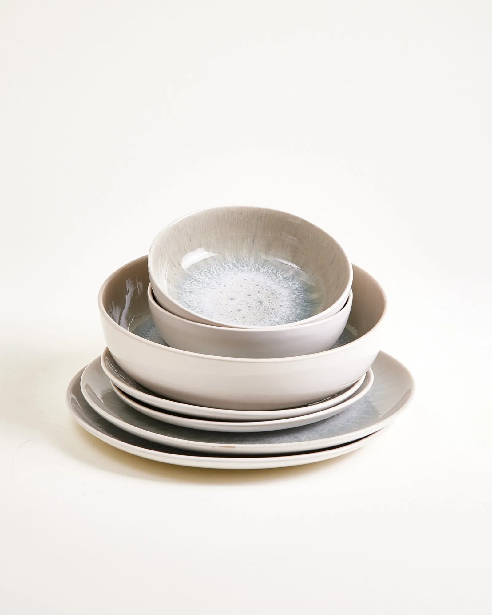 Areia Geschirr-Set modern 7-teilig Geschirrset Für 2 Personen