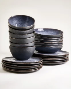 Clearance Areia Geschirr-Set 24-teilig Geschirrset Für 6 Personen
