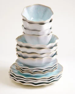 Sale Areia Geschirr-Set shell 16-teilig Geschirrset Für 4 Personen