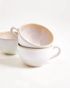 New Areia 6-Piece Set Cappuccino Cup & Small Saucer classic Tassen-Sets|Tassen Mit Untertassen