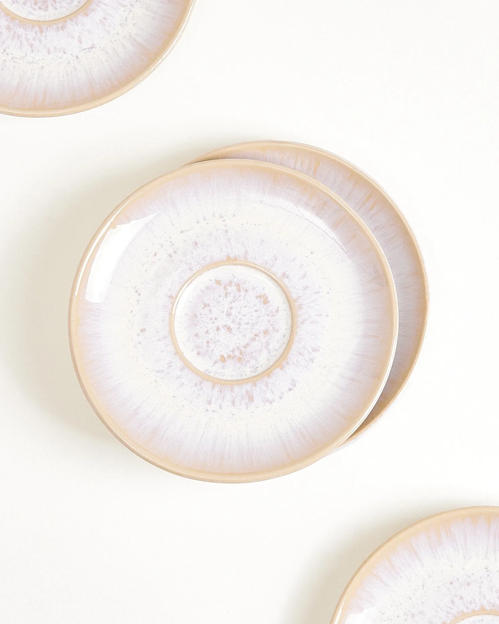 New Areia 6-Piece Set Cappuccino Cup & Small Saucer classic Tassen-Sets|Tassen Mit Untertassen