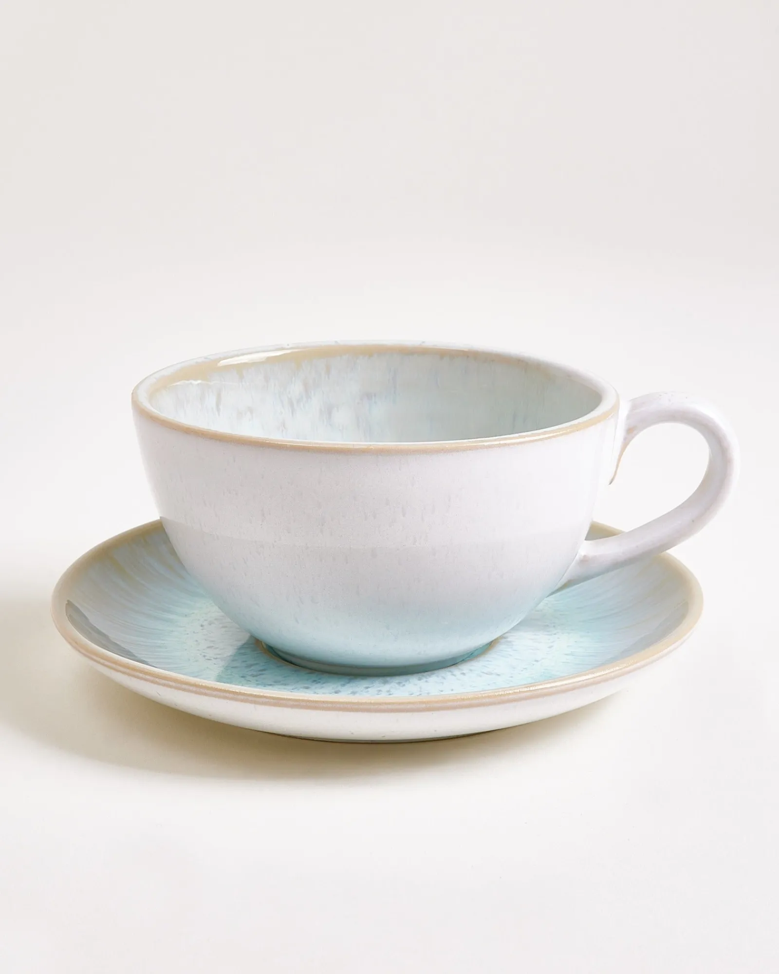 Clearance Areia 4-Piece Set Teacup & Large Saucer classic azure Tassen-Sets|Tassen Mit Untertassen