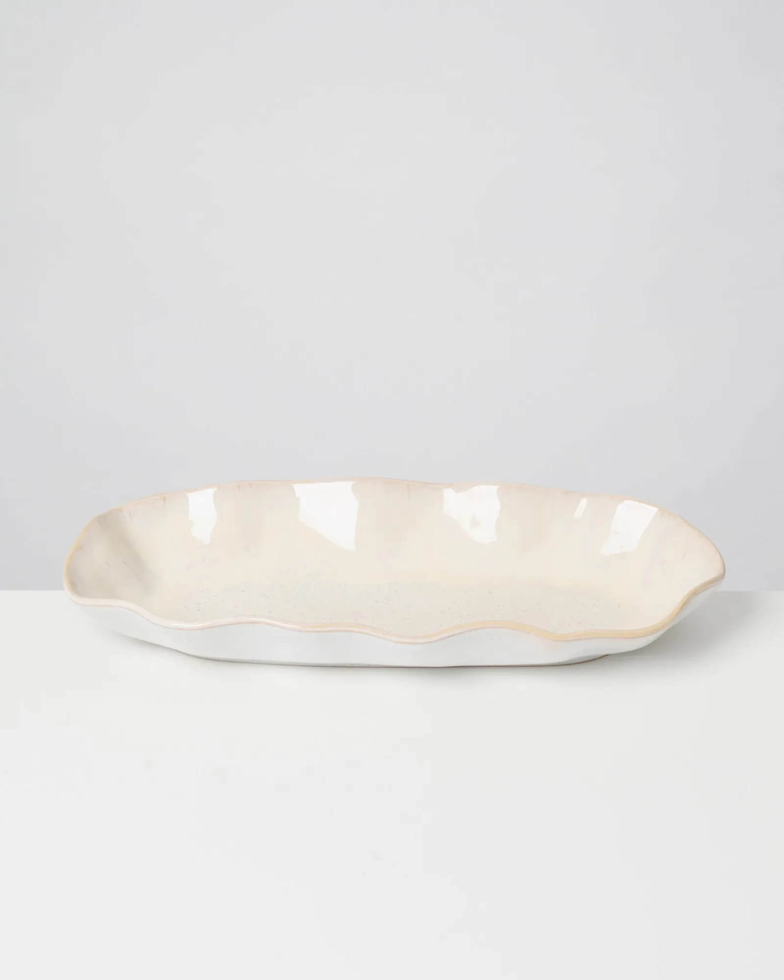 Discount Areia Servierplatte L shell Servierplatten