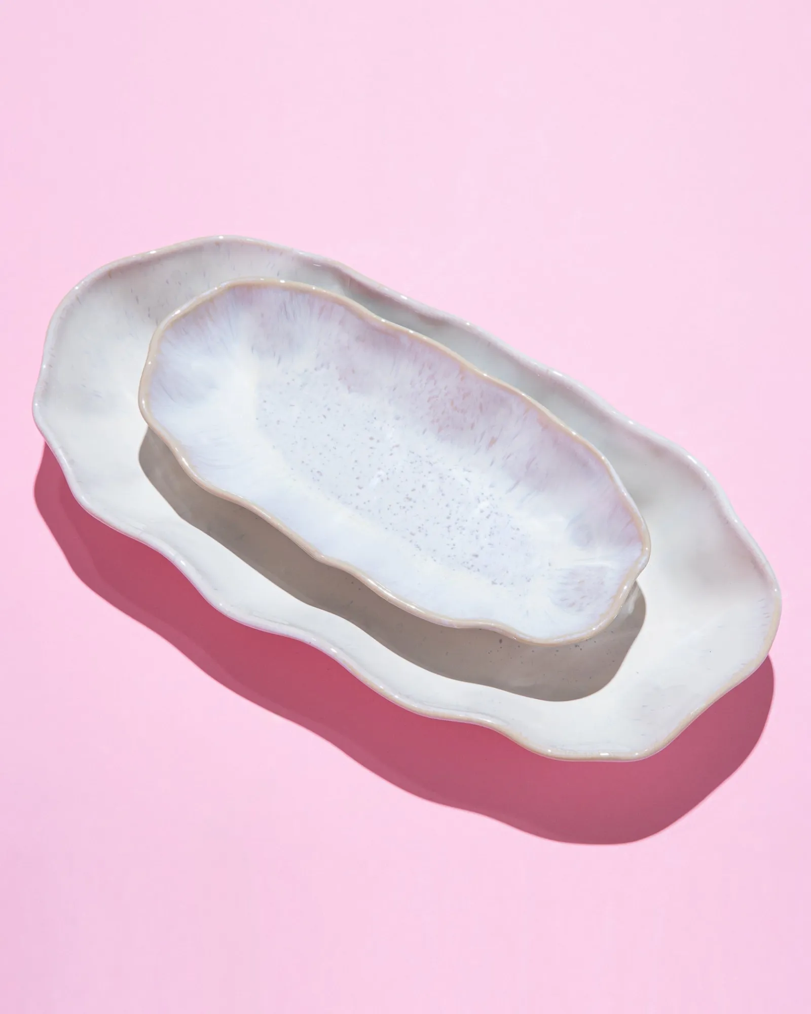 Discount Areia Servierplatte L shell Servierplatten