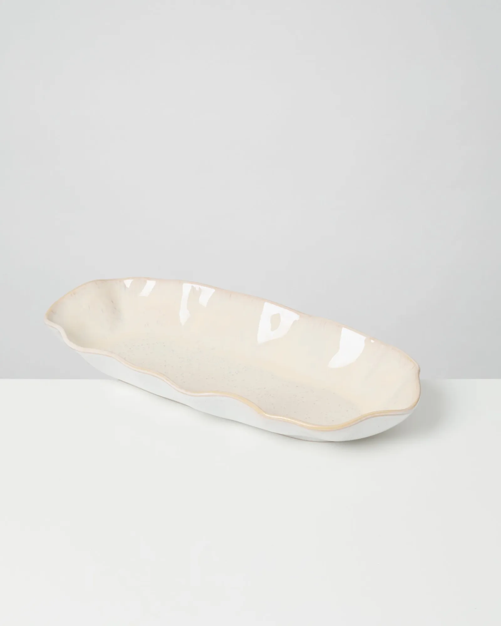 Discount Areia Servierplatte L shell Servierplatten