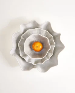 Clearance Areia Servierschale groß shell Obstschalen|Salatschüsseln