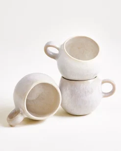 Hot Areia - Set of 6 Espressomugs white Tassen-Sets