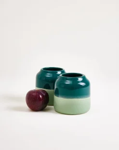 New Bebé vase - darkgreen sage Kleine Vasen