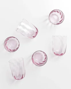 New Calma Glas groß swirl Gläser Sets %