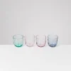 Hot Calma Glas klein swirl mix 4er-Set Gläser Sets %