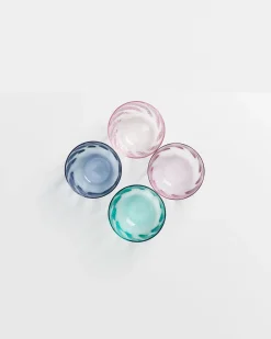 Hot Calma Glas klein swirl mix 4er-Set Gläser Sets %