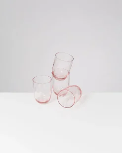Calma set of 4 glasses large swirl rosé Große Gläser