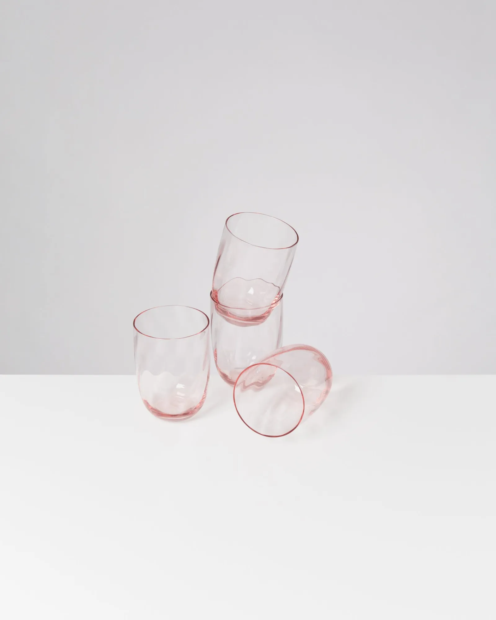 Calma set of 4 glasses large swirl rosé Große Gläser