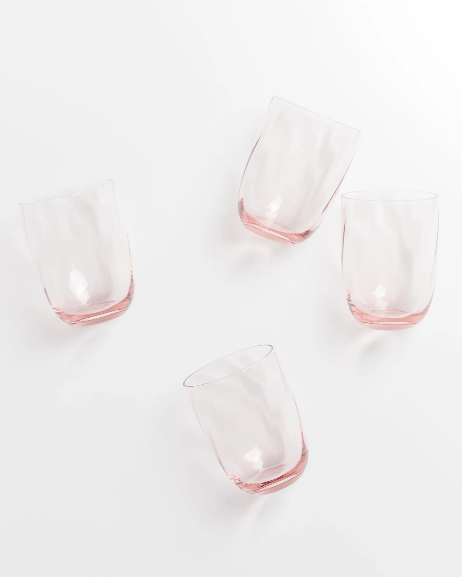 Calma set of 4 glasses large swirl rosé Große Gläser