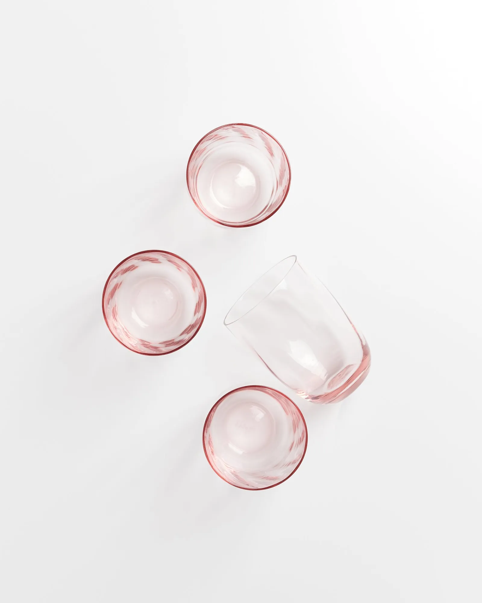 Calma set of 4 glasses large swirl rosé Große Gläser