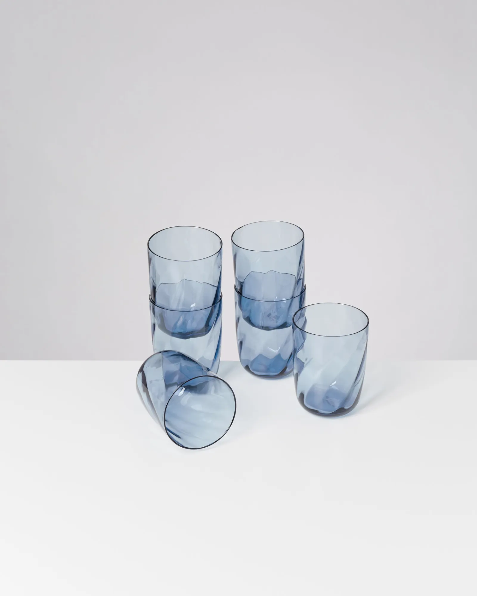 Sale Calma set of 6 glasses large swirl Große Gläser