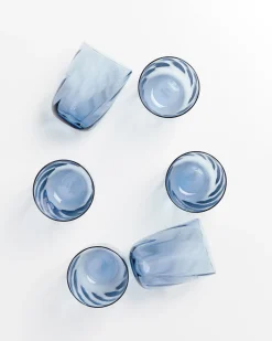 Sale Calma set of 6 glasses large swirl Große Gläser
