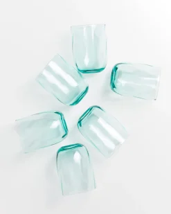 Best Calma - Set of 6 glass large swirl Große Gläser