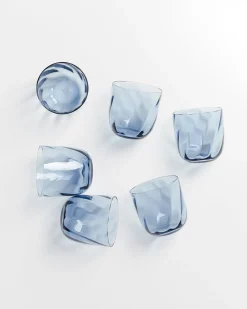 Sale Calma - Set of 6 glass small swirl Gläser Sets %|Kleine Gläser