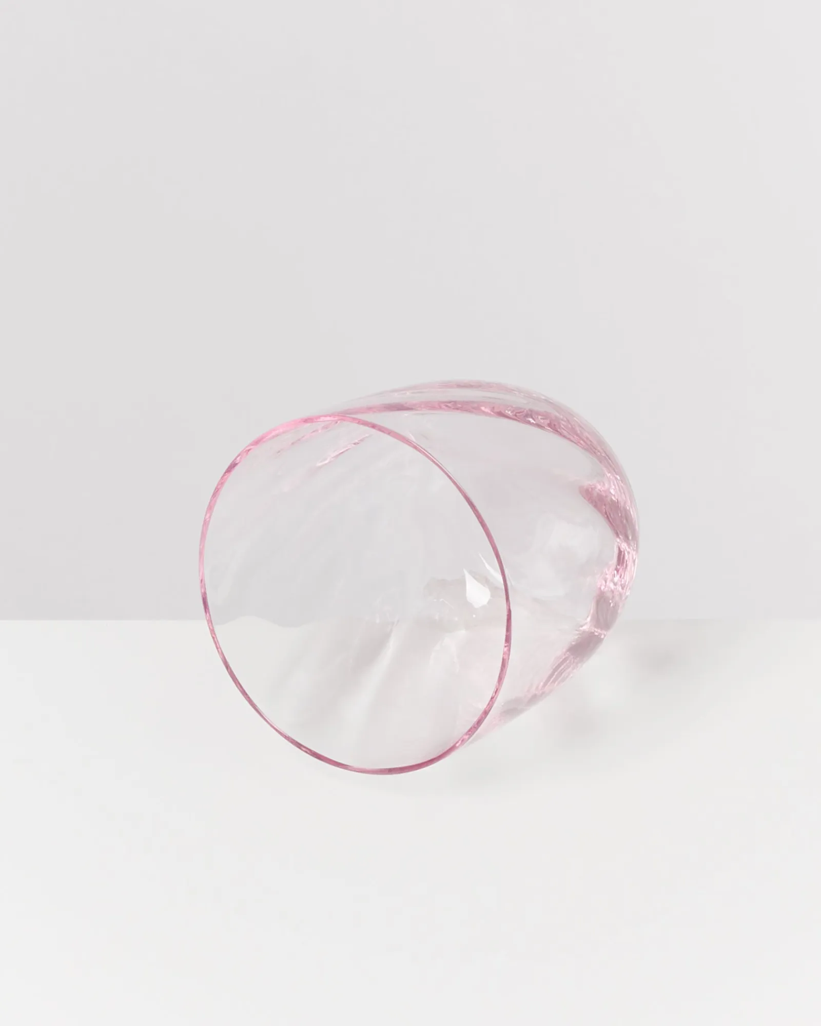 Discount Calma - Set of 4 glass small swirl rosé Kleine Gläser