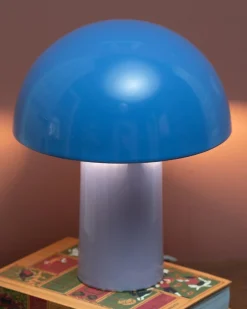 Sale Cogumelo - Ceramic lamp cornflower lilac Tischlampen Aus Keramik