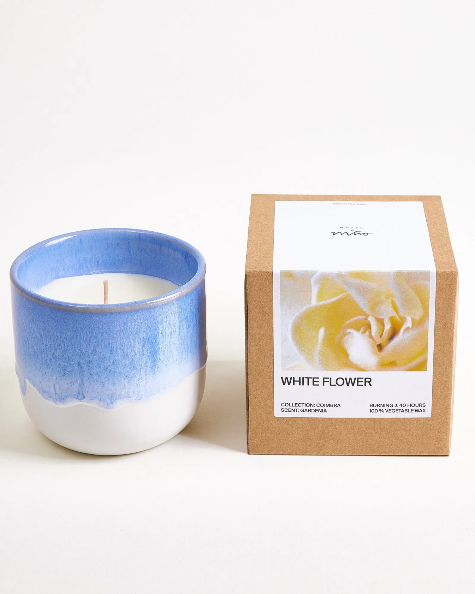 Hot Coimbra - scented candle "Gardenia" Duftkerzen