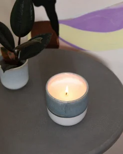 Hot Coimbra - scented candle “Sweet Dreams” gray-blue Duftkerzen|Bestseller