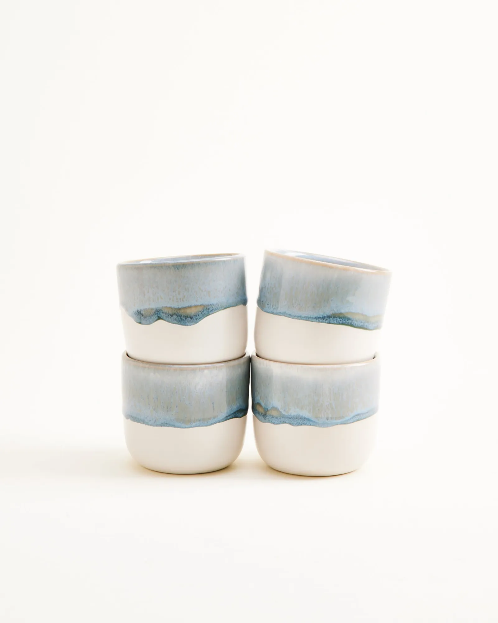 Outlet Coimbra - Set of 4 cups small greyblue Becher-Sets