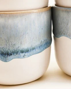 Outlet Coimbra - Set of 4 cups small greyblue Becher-Sets