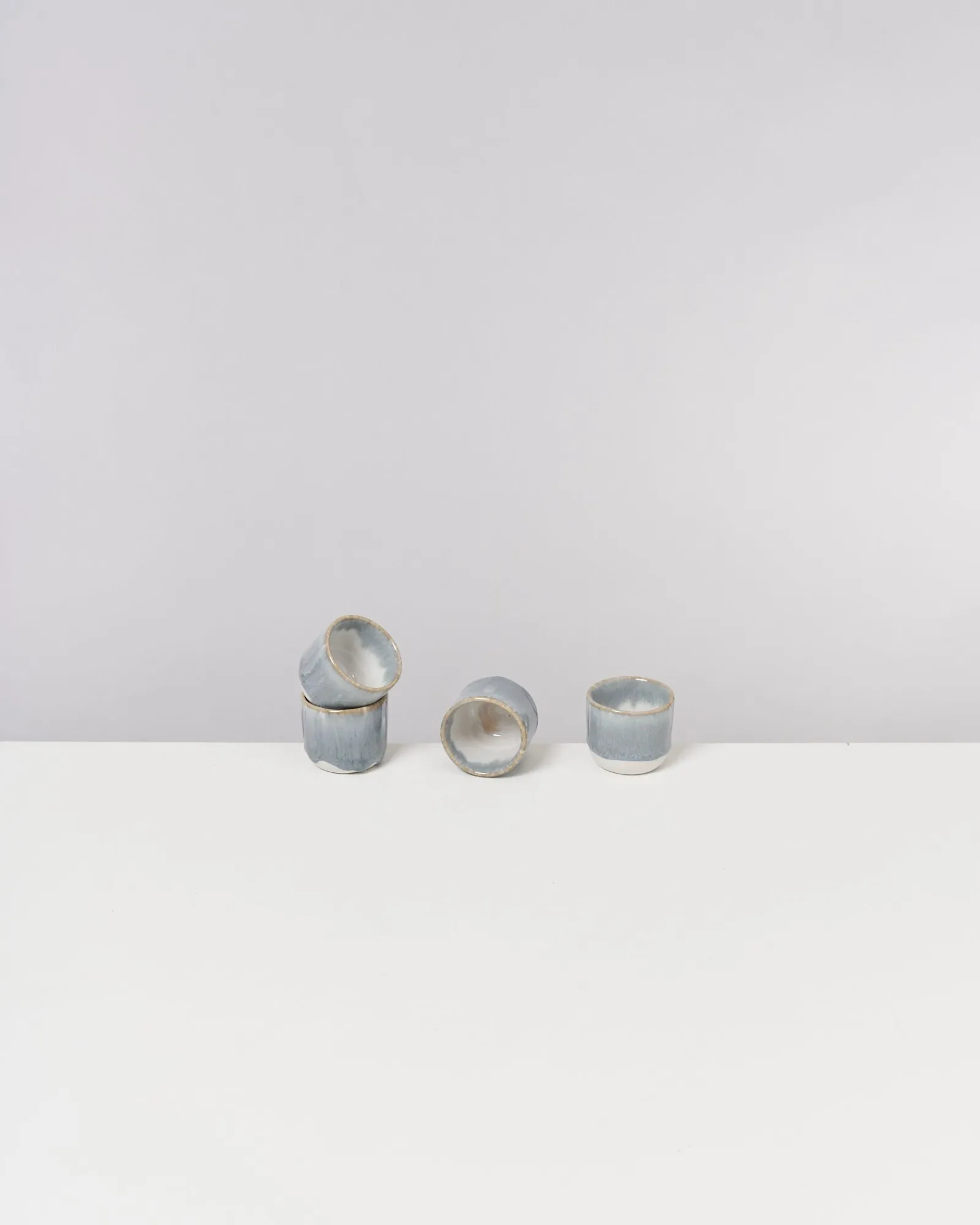 Online Coimbra - Set of 4 Espressocups greyblue Espressobecher