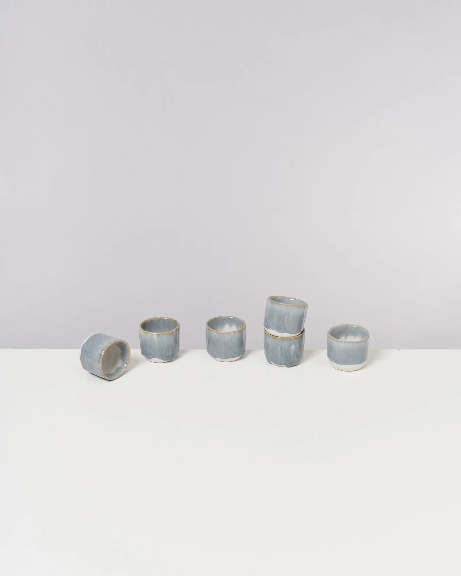 Sale Coimbra - Set of 6 Espressocups greyblue Espressobecher|Becher-Sets