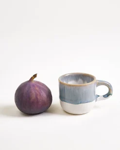 Coimbra - Set of 4 Espressomugs greyblue Tassen-Sets