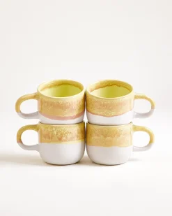 Outlet Coimbra - Set of 4 mugs small Tassen-Sets