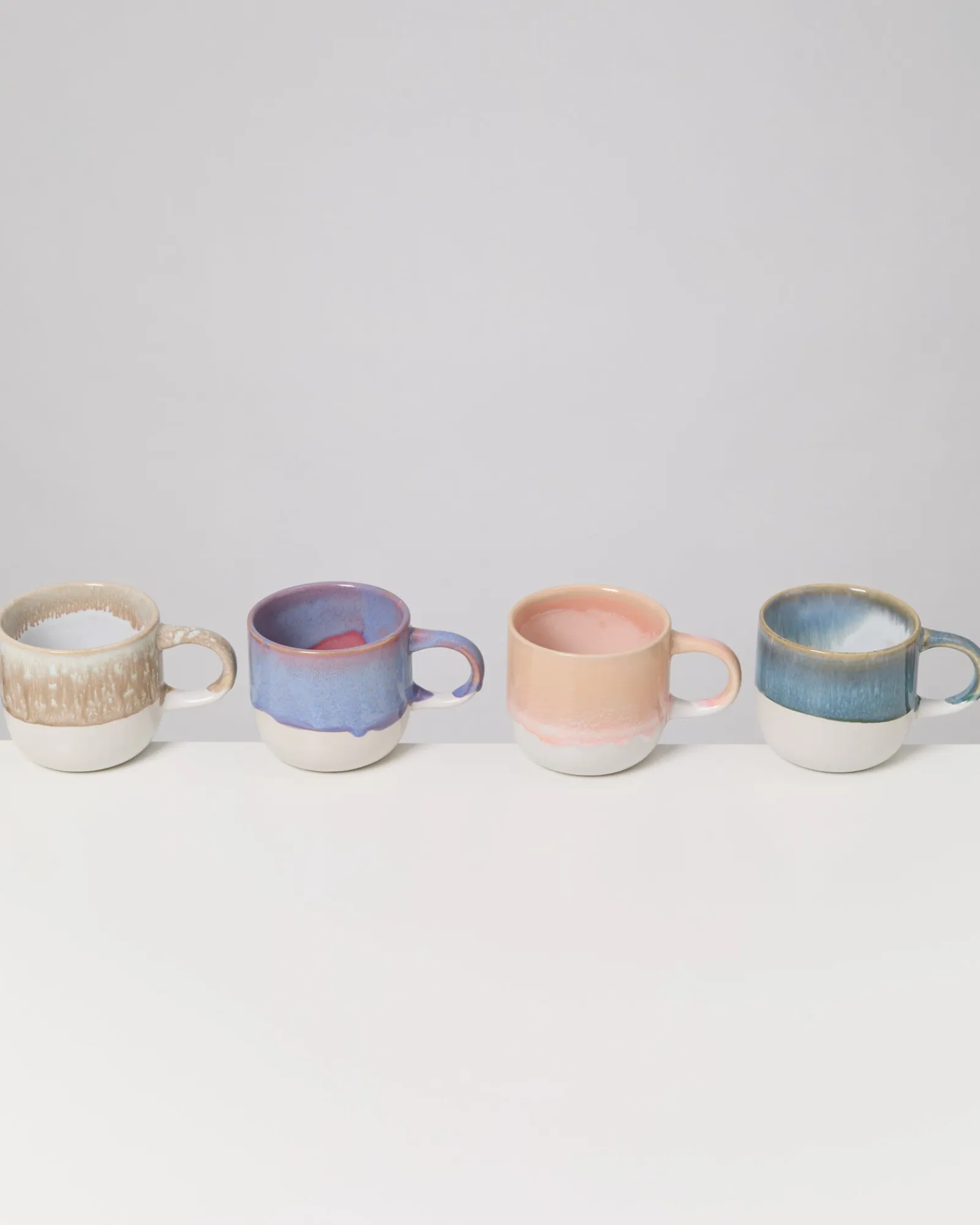 Hot Coimbra Tasse groß Pastel Flow 4er-Set Tassen-Sets