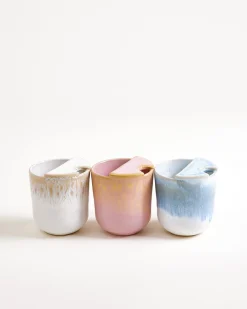 New Copa Alto Set of 3 small to-go cups Kleine Becher|Becher-Sets