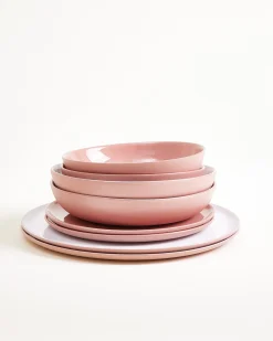 Outlet Dusty Rose Geschirr-Set 8-teilig Geschirrset Für 2 Personen|Mix & Match Sets %