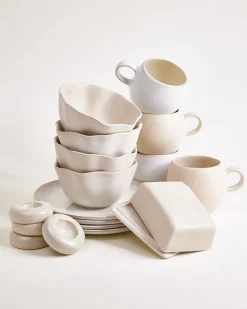 Geschirr-Set Morning Sands sand 17-teilig Mix & Match Sets %