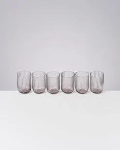 Outlet Joia Glas klein riffled Große Gläser