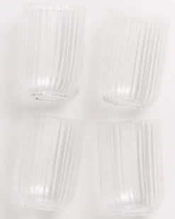 Best Joia Glas klein riffled Große Gläser