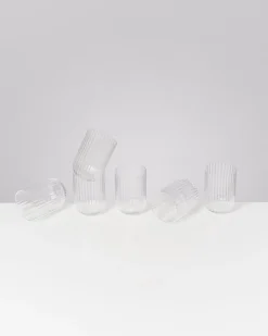 Hot Joia Glas klein riffled Große Gläser