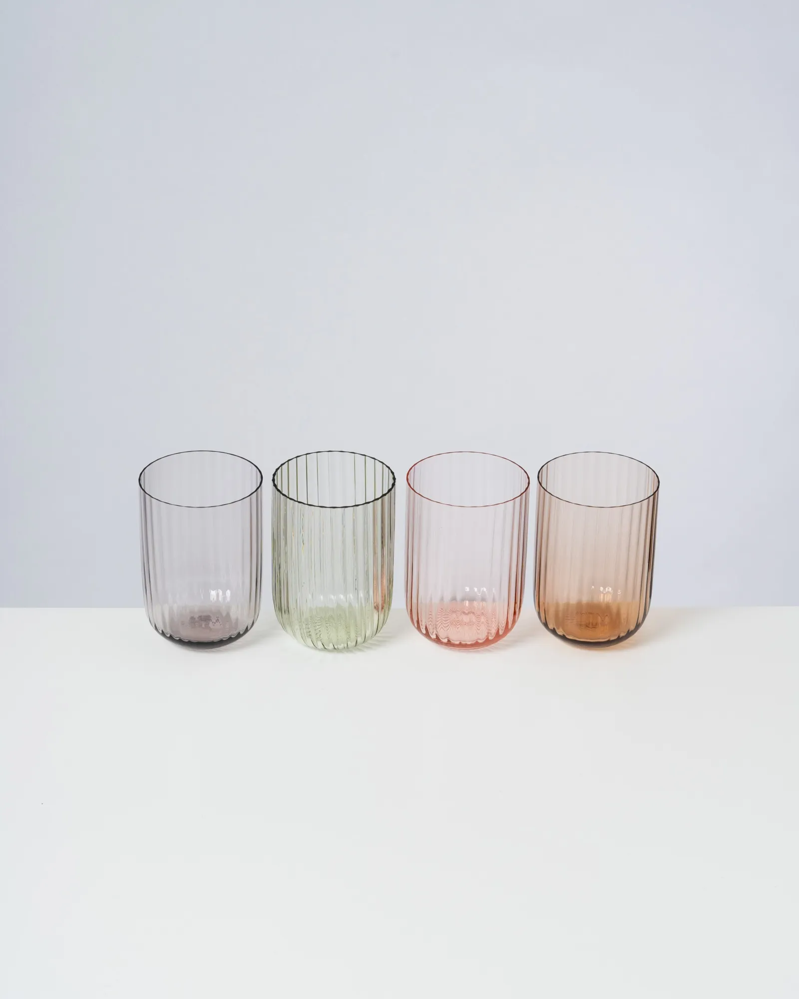 Sale Joia - Glas riffled Kleine Gläser