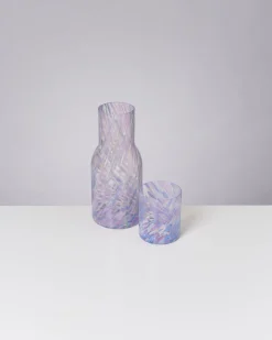 Sale Joia - Glass large drops blue lilac Bestseller|Bestseller